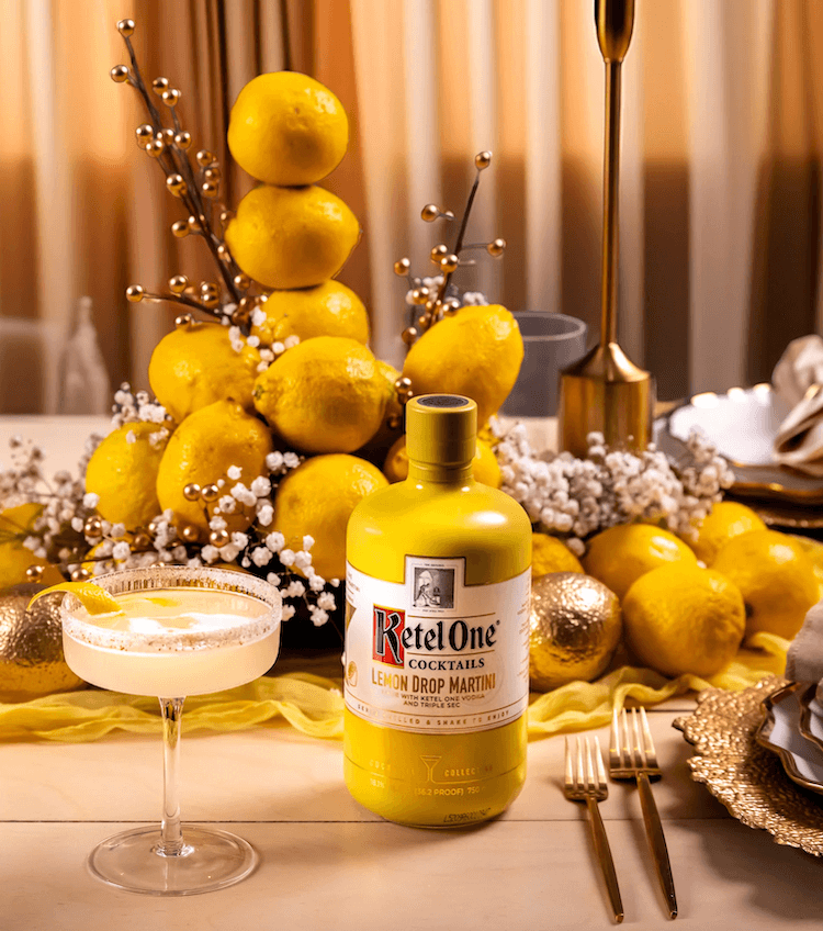 Smartphone screen showing text about Voyager film starter kit and an image of a black film camera with 35mm film and a AAA alkaline battery on a black padded pouch.